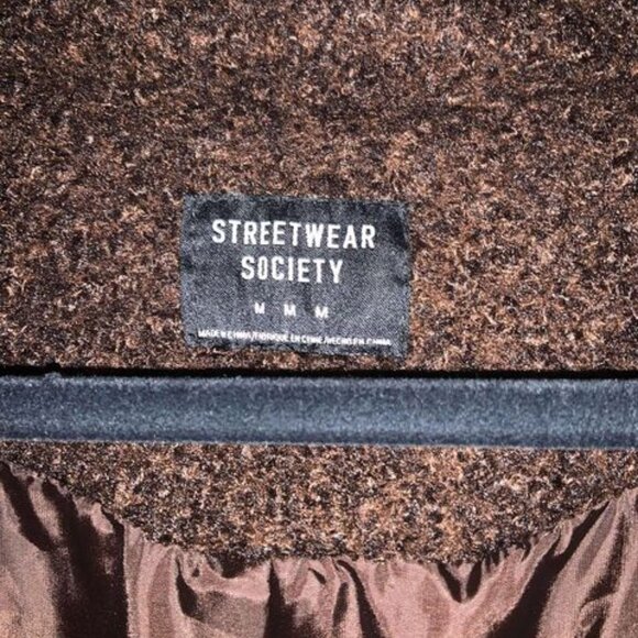 Streetwear Society Teddy Dress Coat - Picture 3 of 3